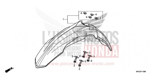 AILE AVANT CRF450RXL de 2020